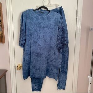 Vintage 90’s Tanin Tie Dye Set Size OS